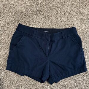 J. Crew Women's Dark Blue Bermudas